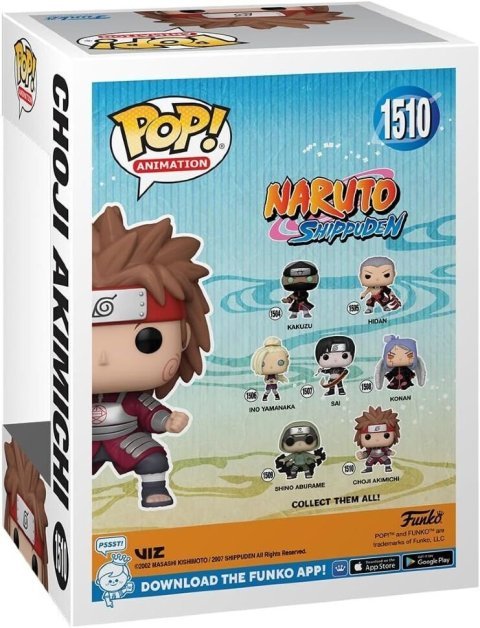 Фигурка Funko Naruto Choji Akimichi Фанко Наруто Чоуджи Акимичи 1510 -   -  