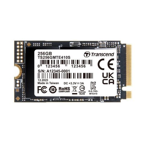 Накопитель SSD M.2 2242 256GB Transcend (TS256GMTE410S) - Нулевой остаток (Feed) - Нулевой остаток (Feed)