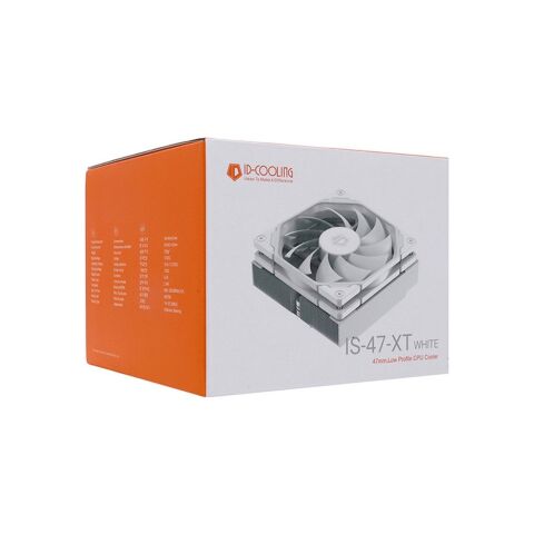 Кулер для процессора ID-Cooling IS-47-XT White - Нулевой остаток (Feed)  - Нулевой остаток (Feed) 