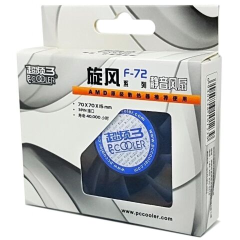 Кулер для корпуса PcCooler F72 - Нулевой остаток (Feed)  - Нулевой остаток (Feed) 