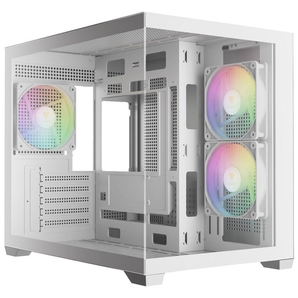 Корпус для ПК Gamdias AURA GC10M V2 WH ARGB (4711514503166)