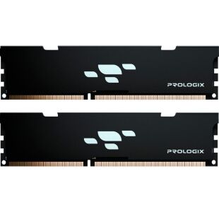 Модуль памяти для компьютера DDR5 32GB (2x16GB) 6000 MHz Black Prologix (PRO32GB6000B5K)