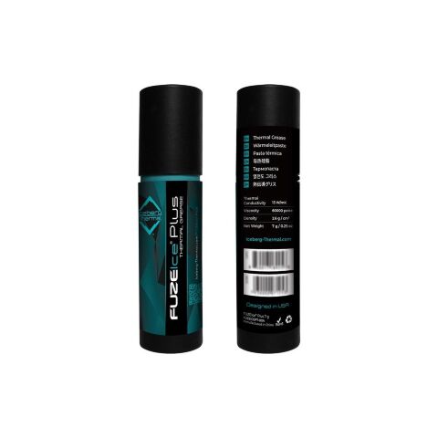 Термопаста Iceberg Thermal FUZEIce Plus 7g (BLACKICEP8G-00A\FUZEICEP7-00A) - Термопасты  - Термопасты 