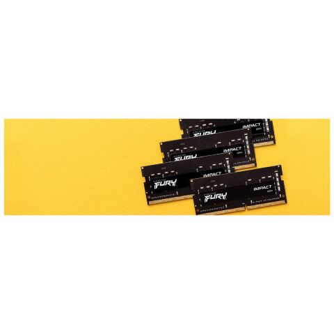 Модуль памяти для ноутбука SoDIMM DDR4 16GB 3200 MHz Impact Kingston Fury (ex.HyperX) (KF432S20IB/16) - Нулевой остаток (Feed)  - Нулевой остаток (Feed) 