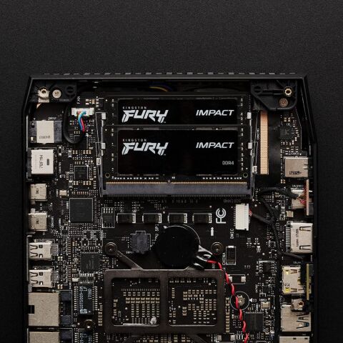 Модуль памяти для ноутбука SoDIMM DDR4 16GB 3200 MHz Impact Kingston Fury (ex.HyperX) (KF432S20IB/16) - Нулевой остаток (Feed)  - Нулевой остаток (Feed) 
