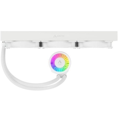 Система жидкостного охлаждения Arctic Liquid Freezer III - 420 A-RGB White (ACFRE00153A) - Нулевой остаток (Feed)  - Нулевой остаток (Feed) 