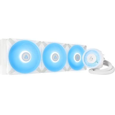 Система жидкостного охлаждения Arctic Liquid Freezer III - 420 A-RGB White (ACFRE00153A) - Нулевой остаток (Feed)  - Нулевой остаток (Feed) 
