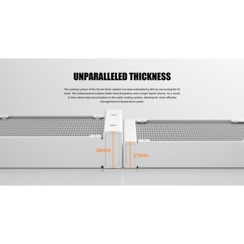 Система жидкостного охлаждения ID-Cooling DX240 Max White (DX240 MAX WHITE) - Системы водного охлаждения  - Системы водного охлаждения