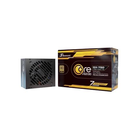 Блок питания Seasonic 750W BLACK (CORE GX-750-ATX31) - Нулевой остаток (Feed)  - Нулевой остаток (Feed) 