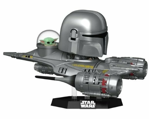 Фигурка Funko Star Wars The Mandalorian in N1 Starfighter with Grogu фанко Мандалорец с Грогу Exclusive 592 -   -  