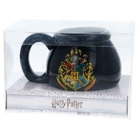 Кружка Harry Potter 3D Sculpted Ceramic Mug 480 ml GIFT BOX Гарри Поттер котёл -   -  