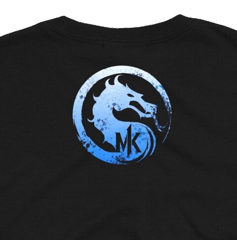 Футболка Morze Mortal Kombat Sub-Zero T-Shirt Смертельная битва Сабзиро (размер L) -   -  