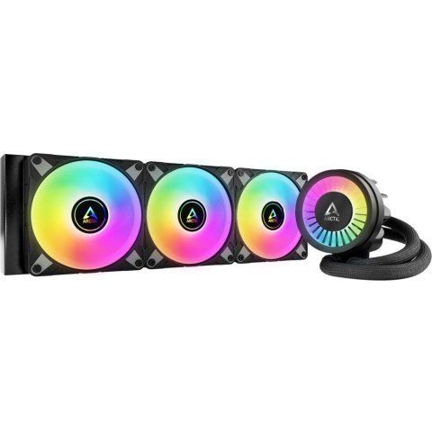 Система жидкостного охлаждения Arctic Liquid Freezer III - 360 A-RGB Black (ACFRE00144A) - Нулевой остаток (Feed)  - Нулевой остаток (Feed) 
