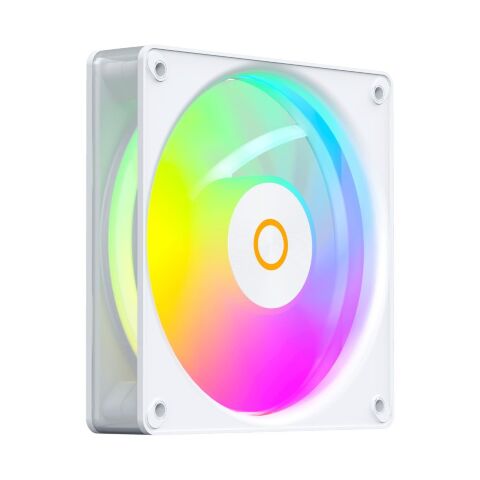 Кулер для корпуса OCYPUS GAMMA F12 ELITE WH ARGB REVERSE BLADE (GAMMA-F12-WH1AM01E-GL) - Вентиляторы к корпусам - Вентиляторы к корпусам