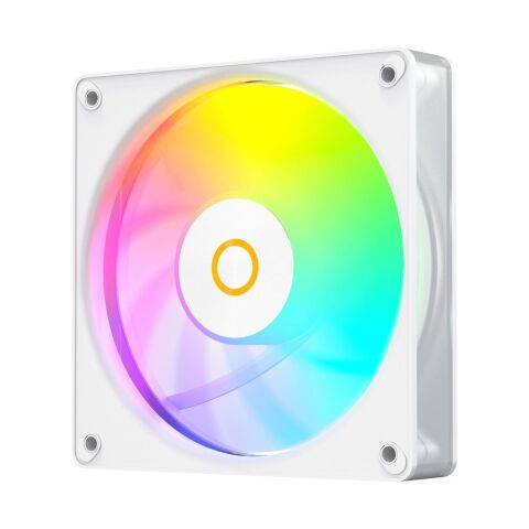 Кулер для корпуса OCYPUS GAMMA F12 ELITE WH ARGB REVERSE BLADE (GAMMA-F12-WH1AM01E-GL) - Вентиляторы к корпусам - Вентиляторы к корпусам