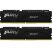 Модуль памяти для компьютера DDR5 16GB (2x8GB) 5200 MHz FURY Beast Black Kingston Fury (ex.HyperX) (KF552C40BBK2-16) - Нулевой остаток (Feed) - Нулевой остаток (Feed)