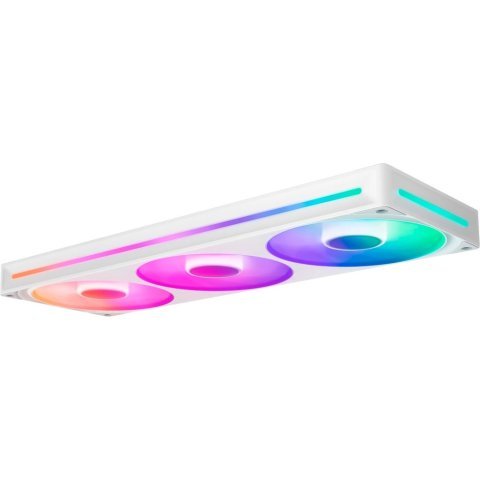 Кулер для корпуса NZXT F360 RGB Core Fan (Single Frame) - White (RF-U36HF-W1) - Вентиляторы к корпусам  - Вентиляторы к корпусам 