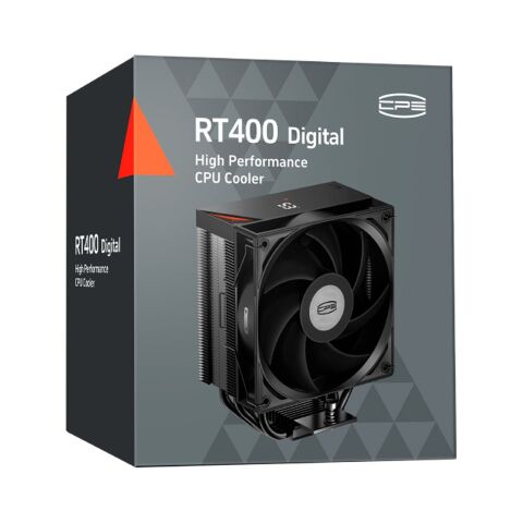 Кулер для процессора PcCooler RT400 Digital BK - Нулевой остаток (Feed)  - Нулевой остаток (Feed) 