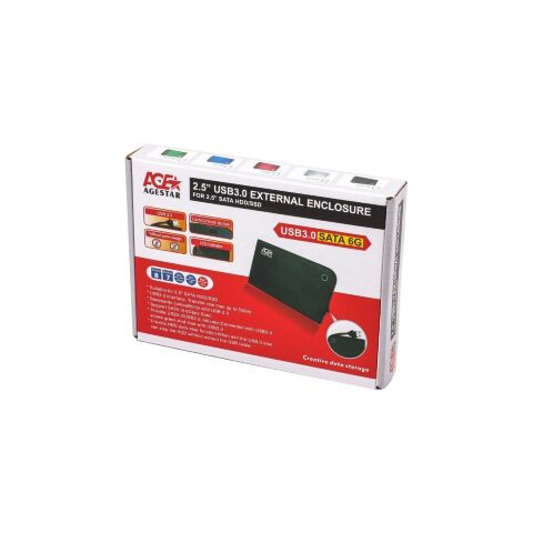 Карман внешний AgeStar 3UB 2A14 (White) - Нулевой остаток (Feed)  - Нулевой остаток (Feed) 