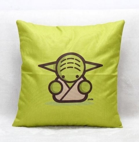 Наволочка Star Wars  (Polyester & Linen) Yoda -   -