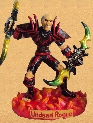 Фігурка World of Warcraft Undead Rogue With Warglaive of Azzinoth Figure - -