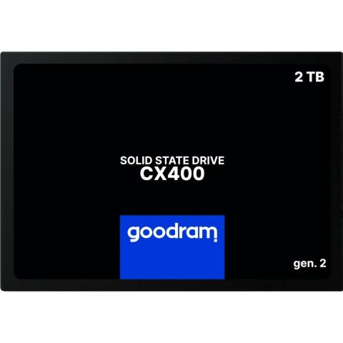 Накопитель SSD 2.5" 2TB Goodram (SSDPR-CX400-02T-G2) - Внутренние SSD  - Внутренние SSD 