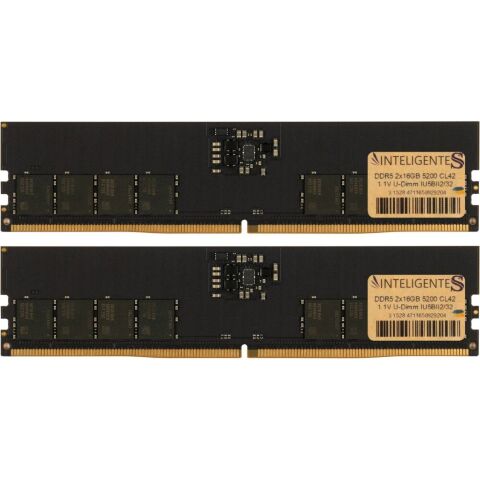 Модуль памяти для компьютера DDR5 32GB (2x16GB) 5200 MHz INTELIGENTES (IU5BII2/32) - Нулевой остаток (Feed)  - Нулевой остаток (Feed) 