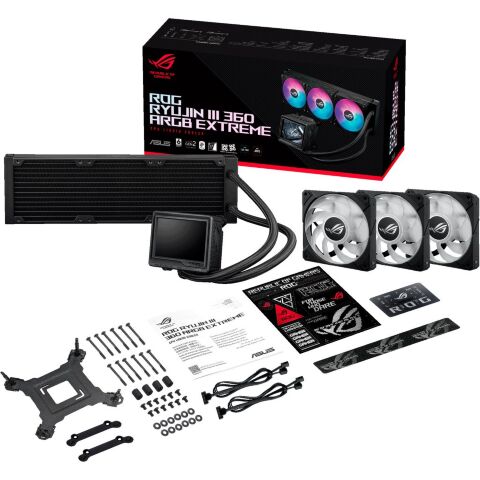 Система жидкостного охлаждения ASUS ROG-RYUJIN-III-360-ARGB EXTREME (90RC0131-M0EAY0) - Системы водного охлаждения  - Системы водного охлаждения 