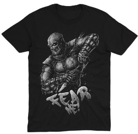 Футболка Morze Mortal Kombat Scorpion T-Shirt Смертельная битва Скорпион (размер L) -   -  