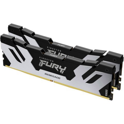 Модуль памяти для компьютера DDR5 32GB (2x16GB) 7600 MHz Renegade Silver XMP Kingston Fury (ex.HyperX) (KF576C38RSK2-32) - Нулевой остаток (Feed)  - Нулевой остаток (Feed) 