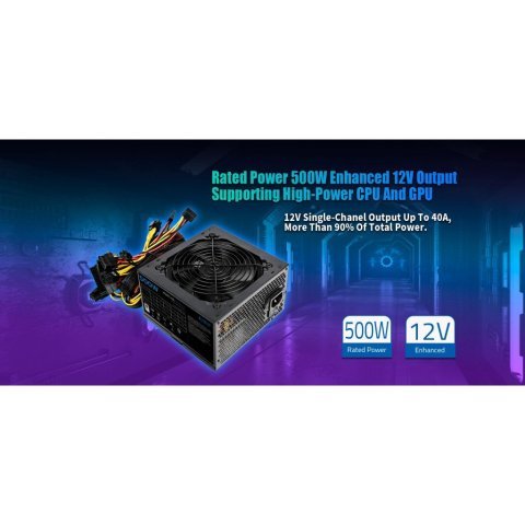 Блок питания PcCooler 500W (HW500-NP) - Блоки питания - Блоки питания