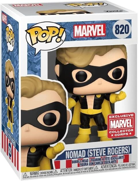 Фігурка Funko Marvel Nomad Steve Rogers фанко Номад Стівен Роджерс (CC Exclusive) 820 -   -  