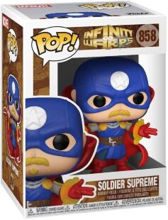 Фігурка Funko Marvel Infinity Warps Soldier Supreme фанко 858