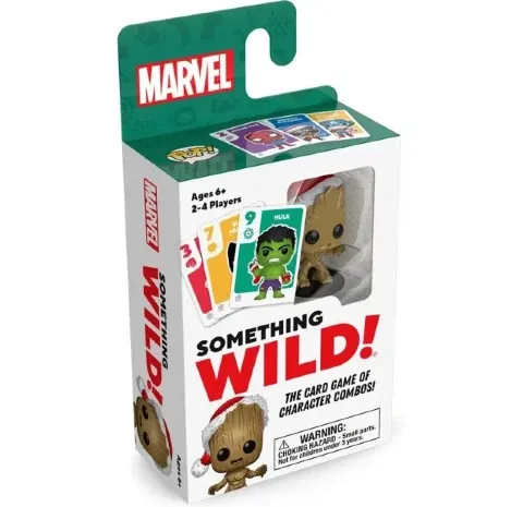 Карткова гра Funko Pop Something Wild: Marvel Groot настільна гра фанко Грут - -