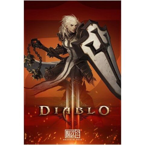 Плакат фірмовий Blizzard Diablo Crusader Poster -   -  