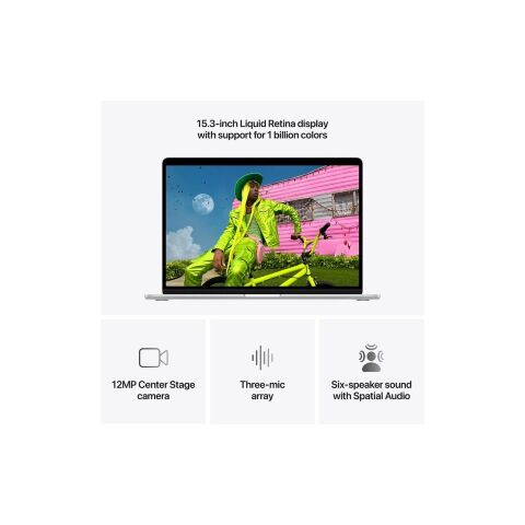 Ноутбук Apple MacBook Air 15 M5 A3448 Sky Blue (MDVQ4UA/A) - Нулевой остаток (Feed)  - Нулевой остаток (Feed) 