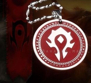 Медальон World of Warcraft Horde Logo
