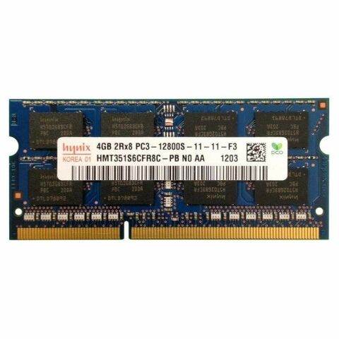 Модуль памяти для ноутбука SoDIMM DDR3 4GB 1600 MHz Hynix (HMT351S6CFR8C-PB) - Модули памяти к ноутбукам  - Модули памяти к ноутбукам 