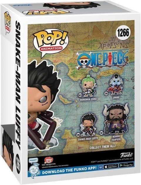 Фигурка Funko One Piece: Snake-Man Luffy Фанко Ван-Пис Большой куш Луффи 1266 - -