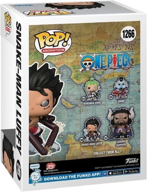 Фігурка Funko One Piece: Snake-Man Luffy Фанко Ван-Піс Великий куш Луффі 1266 -   -  