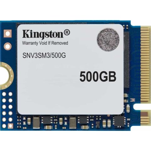 Накопитель SSD M.2 2230 500GB NV3 Kingston (SNV3SM3/500G) - Внутренние SSD - Внутренние SSD