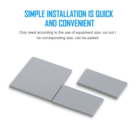 Термопрокладка Zezzio Thermal Pad 12.8 W/mK 85х45x1.5 мм - Нулевой остаток (Feed)  - Нулевой остаток (Feed) 