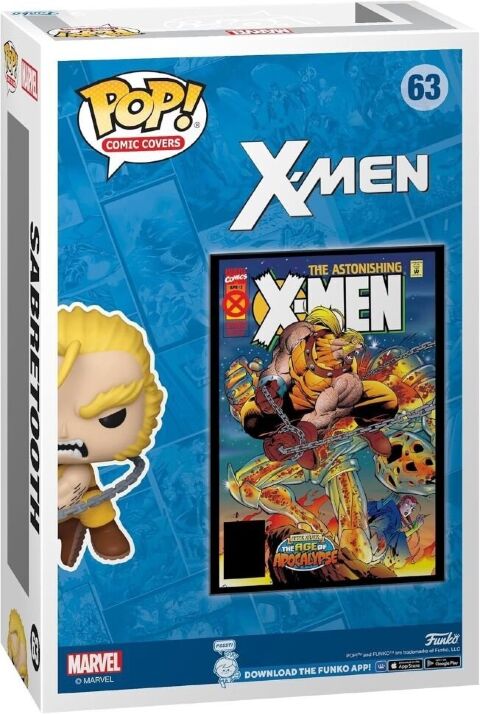 Фігурка Funko Comic Covers: Marvel Sabretooth Фанко Марвел Шаблезубий (Exclusive) 63 -   -  