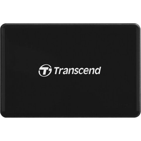 Считыватель флеш-карт Transcend USB 3.1 Black (TS-RDF8K2) - Кардридеры  - Кардридеры 