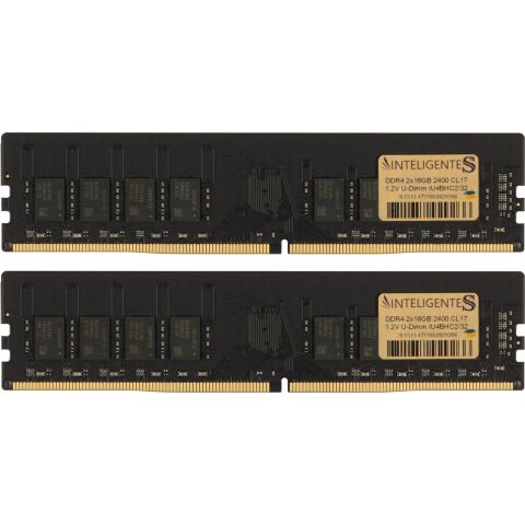 Модуль памяти для компьютера DDR4 32GB (2x16GB) 2400 MHz INTELIGENTES (IU4BHC2/32) - Модули памяти для компьютера - Модули памяти для компьютера
