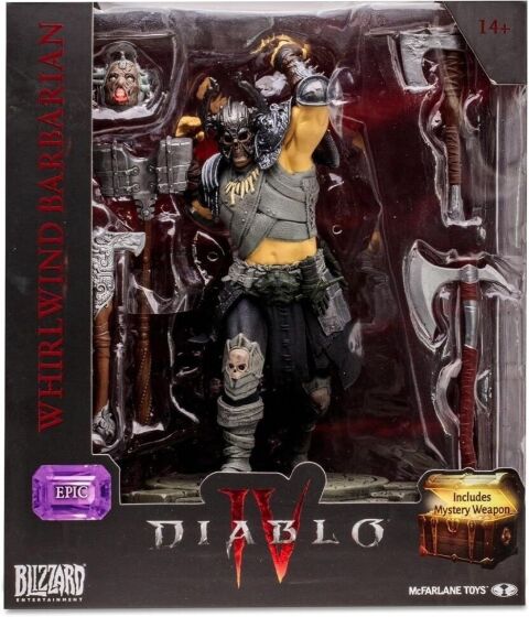 Фігурка McFarlane Diablo IV Whirlwind Barbarian Epic Figure Діабло Варвар 20 см. -   -  