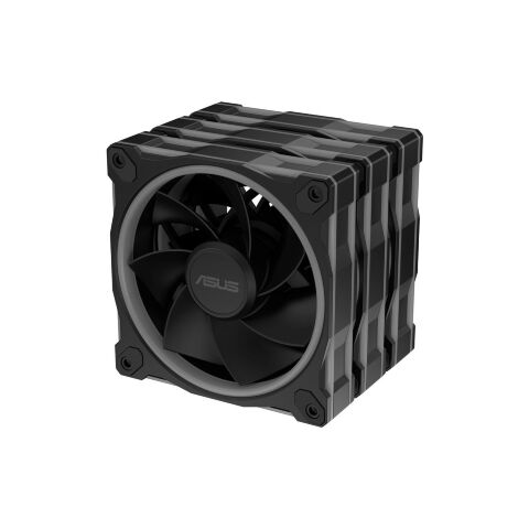 Кулер для корпуса ASUS PRIME MR120 REVERSE ARGB BLACK 3IN1 (90DA00L0-B09020) - Нулевой остаток (Feed)  - Нулевой остаток (Feed) 