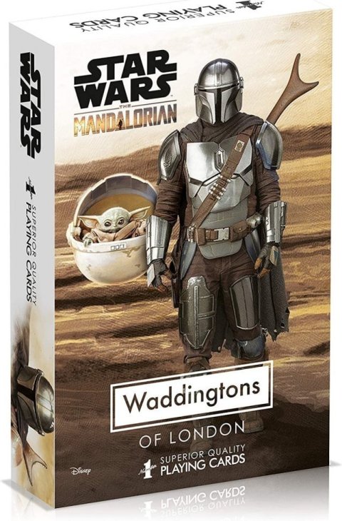 Игральные карты Star Wars The Mandalorian Playing Cards Game Waddingtons Number 1 - -