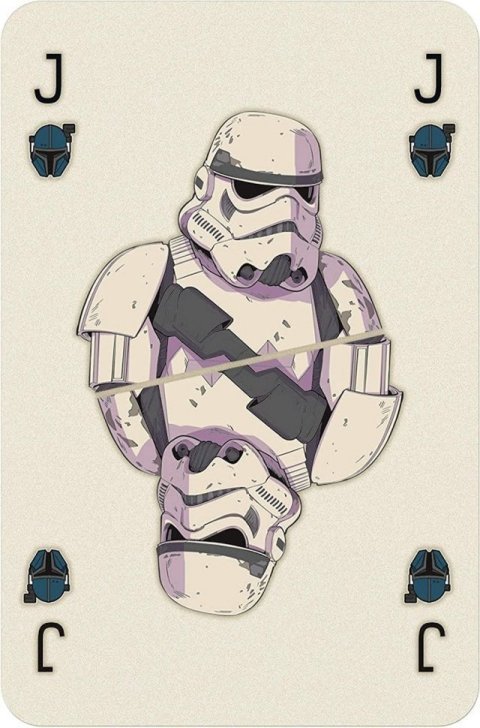 Игральные карты Star Wars The Mandalorian Playing Cards Game Waddingtons Number 1 - -