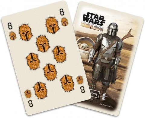 Игральные карты Star Wars The Mandalorian Playing Cards Game Waddingtons Number 1 - -
